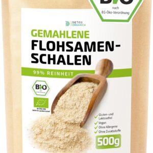 D&O Nature Products Flohsamenschalen Gemahlen