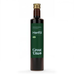 GreatVita Bio Hanföl, 100% rein & kaltgepresst