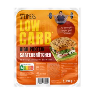 STEINER´s Low Carb High Protein Saatenbrötchen
