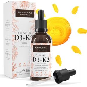 Puretanicals Vitamin D3+K2 Tropfen