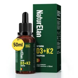 NaturFan Vitamin D3 K2 Tropfen hochdosiert