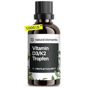 Vitamin D3 + K2 Tropfen Premium