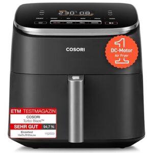 COSORI TurboBlaze XXL Heißluftfritteuse 6L 9-in-1